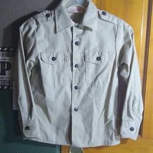 Boys scout official top uniform khaki